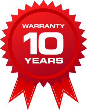 10-year Warranty